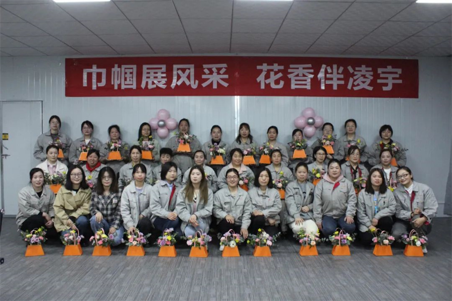 玫瑰亦鏗鏘，凌宇女工有力量！